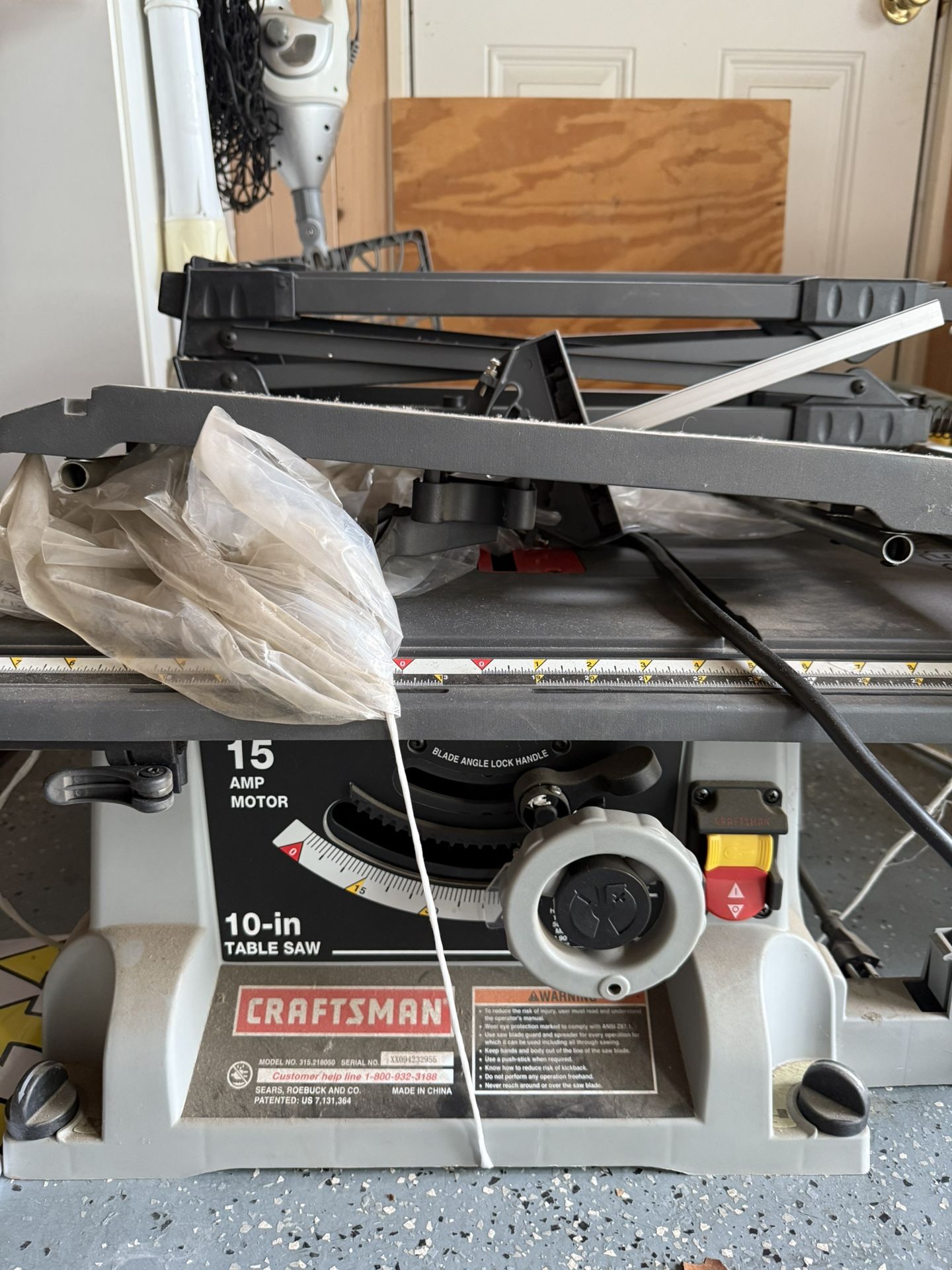 Craftsman Table Saw 