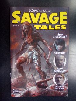 Giant Sized Savage Tales (One Shot) Cover A Bjorn Barends Red Sonja