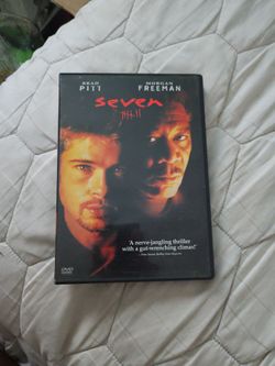 Seven DVD – Brad Pitt & Morgan Freeman