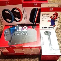 Nintendo Switch 2 Racer's Bundle + Accessories 