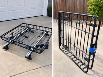 46" X 36" X  4.5"   Roof Rack Cargo Basket