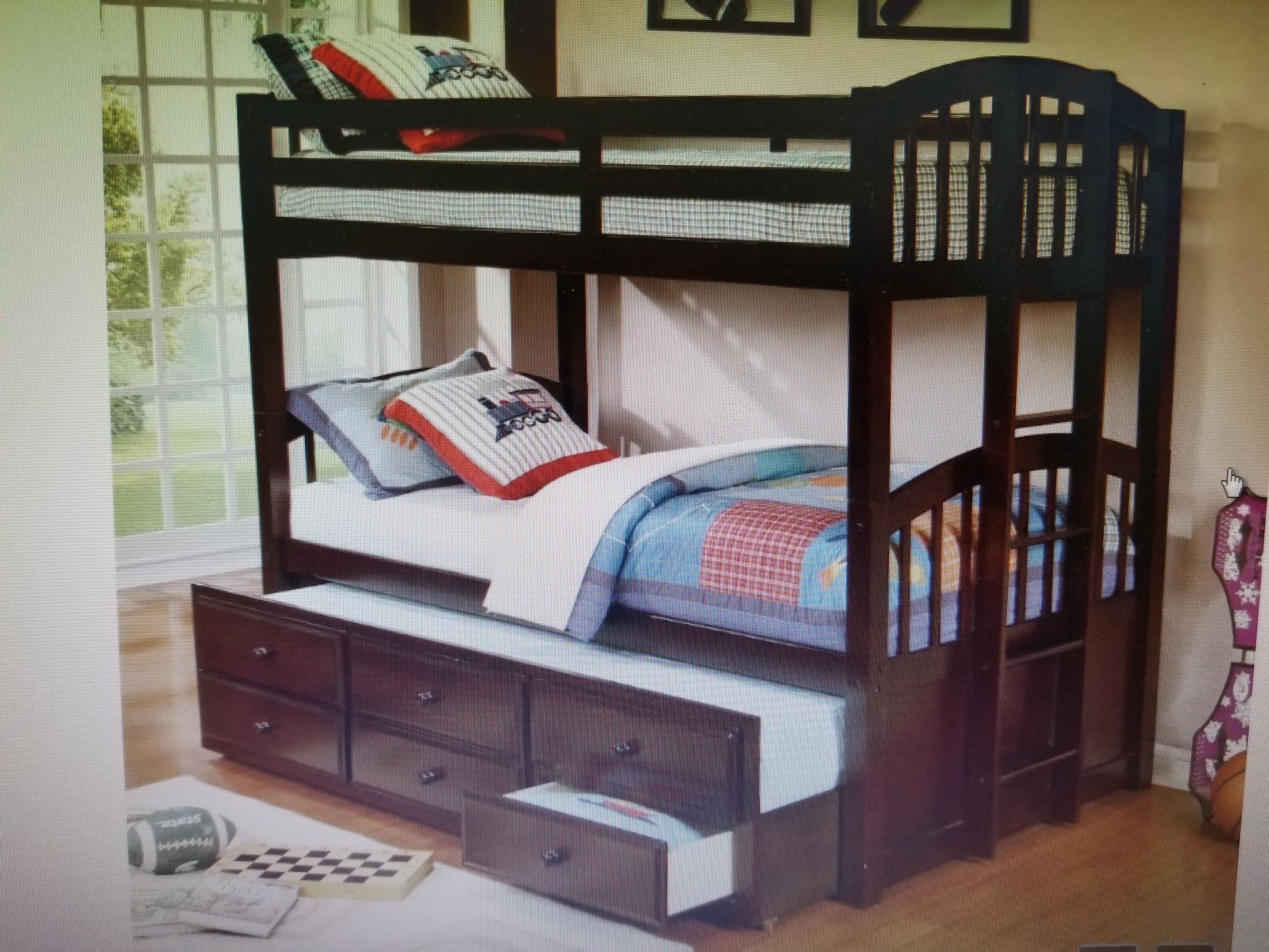 Brand New Twin over Twin Bunk Bed