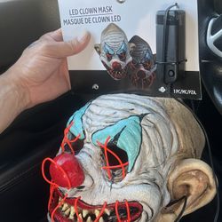 Halloween Clown Mask 