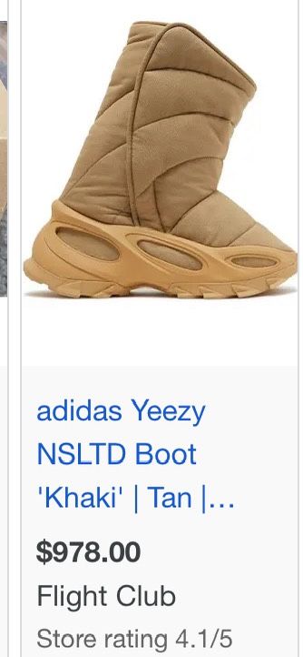 Men's Yeezy NSLTD Boot 'Khaki