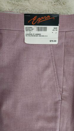 Brand New Men's Dress Pants Light Pink/Purple
