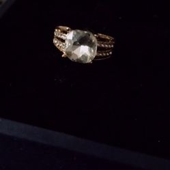 New Beautiful Gold Plated Ring Size 8 $25