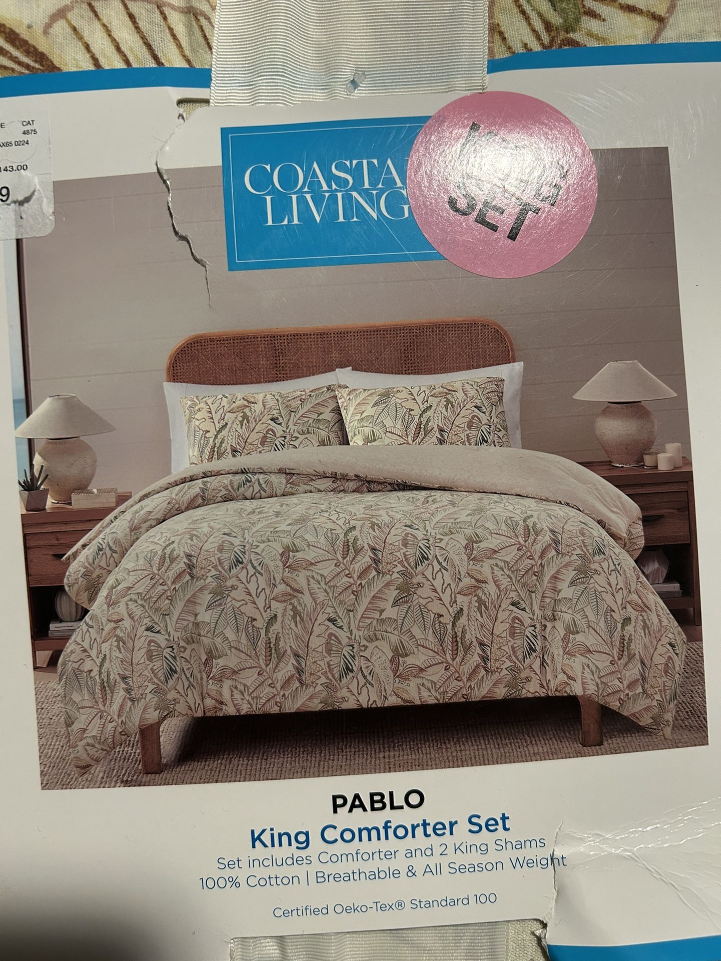 PABLO-KING COMFORTER SET