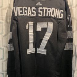 Vegas Strong Black Golden Knights New Jersey Size XL