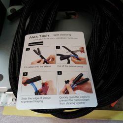 Tubing Cable Sleeve Split Sleeving