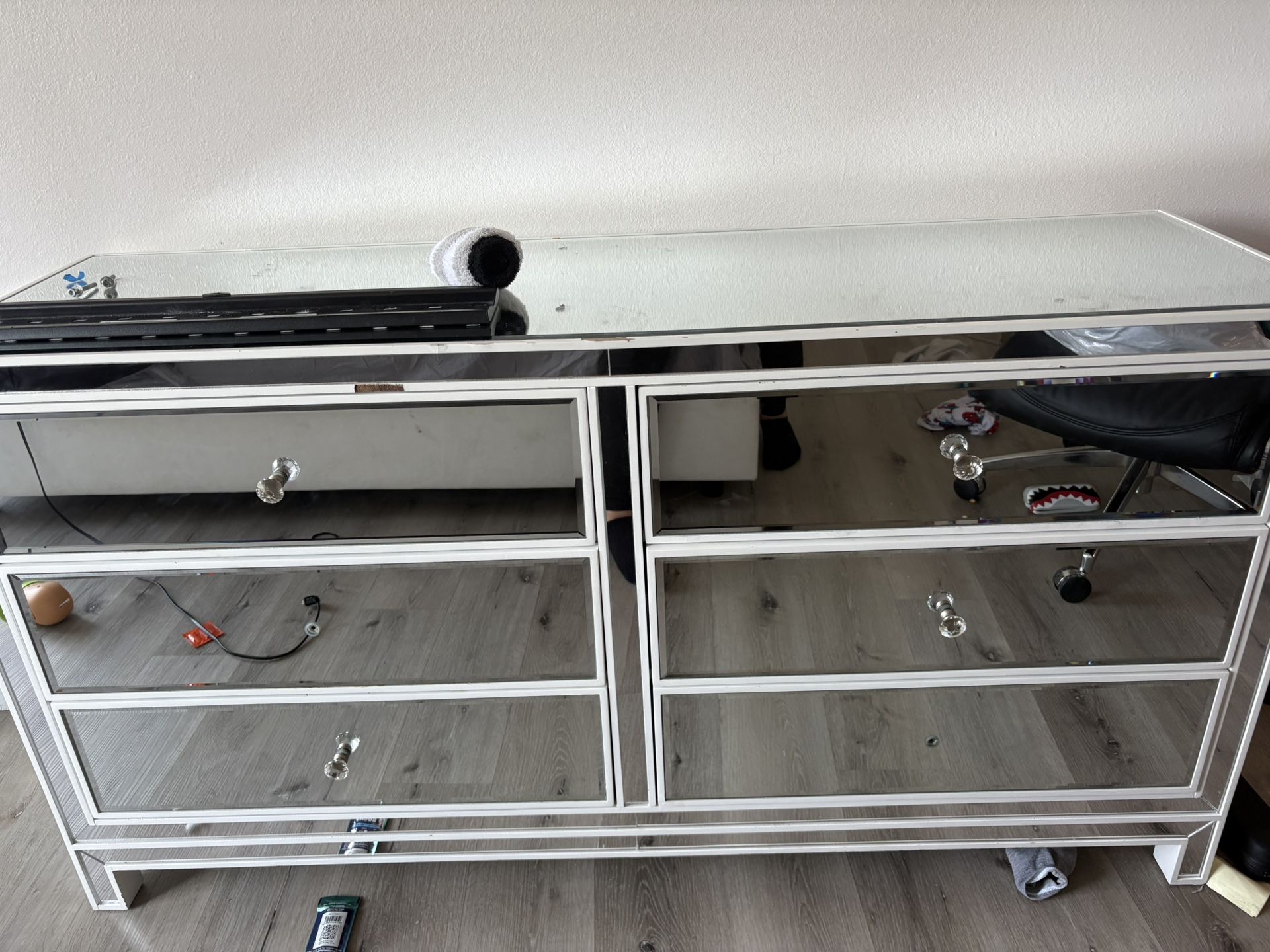 Mirrored Dresser