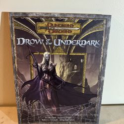 Dungeons & Dragons Drow of the UnderDark