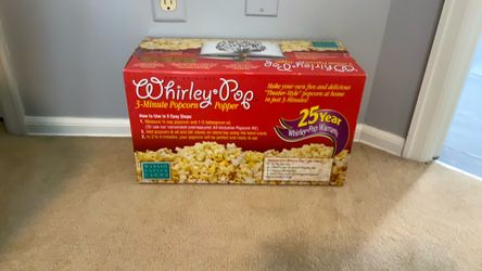 Whirley Pop popcorn maker