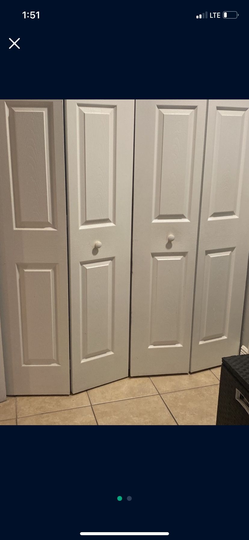 4– 36 inch bifold doors