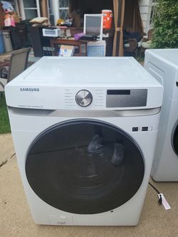 Samsung 5.0 Cubic High Efficiency Washer and Dryer