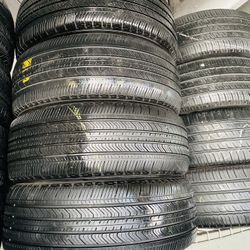 215/55R17 Marca Michelin Usadas En Excelentes Condiciones De Vida 