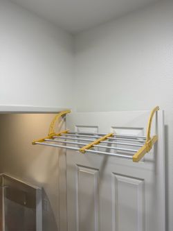 Over-the-Door Clothes Drying Rack