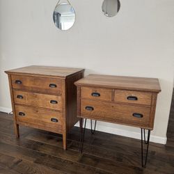 Coordinating end tables/ Small Dressers