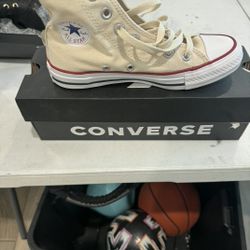 Brand New White Converse 