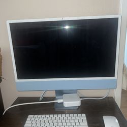 Apple, iMAC, Blue
