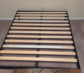 Queen Bed Frame with Slats - NEW!