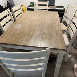 Skempton Wood Dining Room Table Set