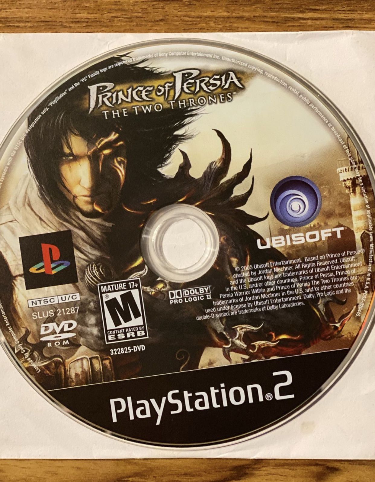 Principe De Persia Juego, Prince Of Persia Game, Ps2 Game, PlayStation 2