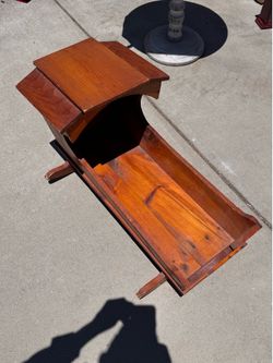 VINTAGE HAND MADE DOLL CRADLE