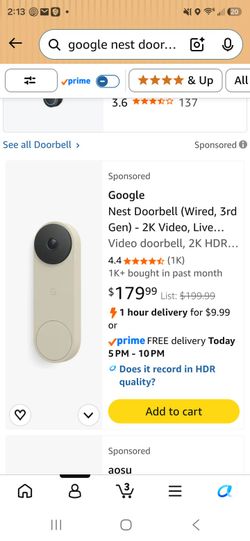 Google Nest Doorbell