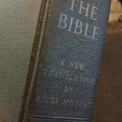 The Bible A New Translation by James Moffatt 1935 Harper & Brothers  EXCELLENT VINTAGE CONDITION 