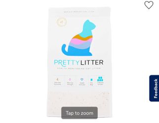 PrettyLitter Health Monitoring Unscented Cat Litter, 8 lbs.