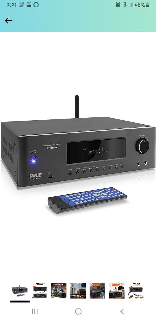 AV SURROUND RECEIVER