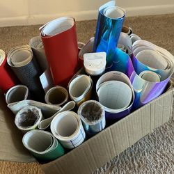 23 Vinyl Rolls For Cricut