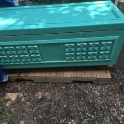 Wood Chest On Wheels