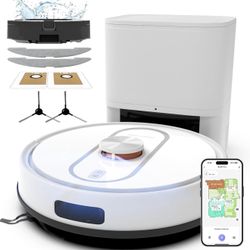🔥 NEW in Box Bagotte Robot Vacuum & Mop – LiDAR + Self-Emptying – 6000Pa