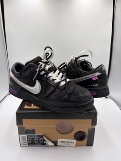 Nike Dunk Off White Lot 50 Sz 8.5