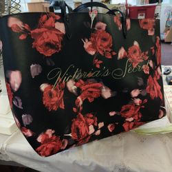Victoria's Secret Rose Tote Bag 25 Dollars Final Price