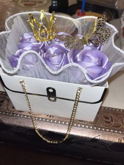 decorated eternal flowers