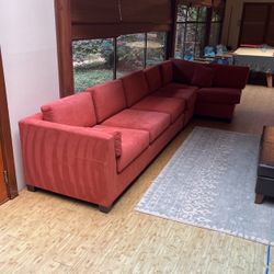 Red Sectional