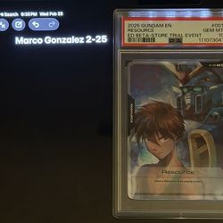 Gundam TCG Heero Promo