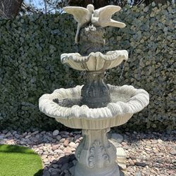 New Fountain Made Out Of Cement Perfect Gift 🎁