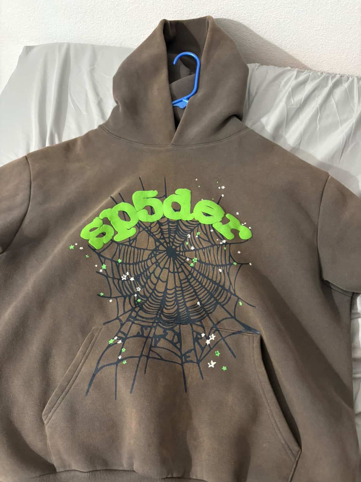 Sp5der Hoodie Slightly Used