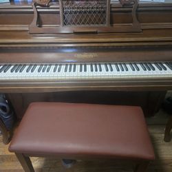 Piano With Bench 