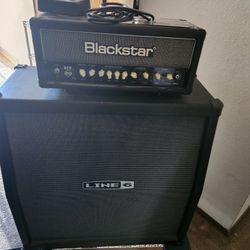 Tube Amp Head And Cabinet 