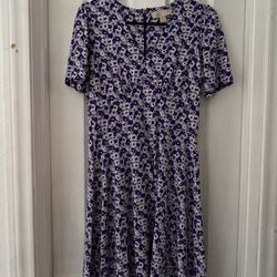 Michael Kors Purple Floral dress