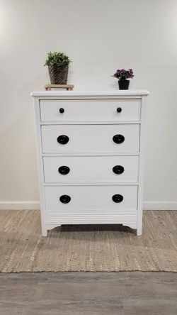 Vintage Mini White Dresser