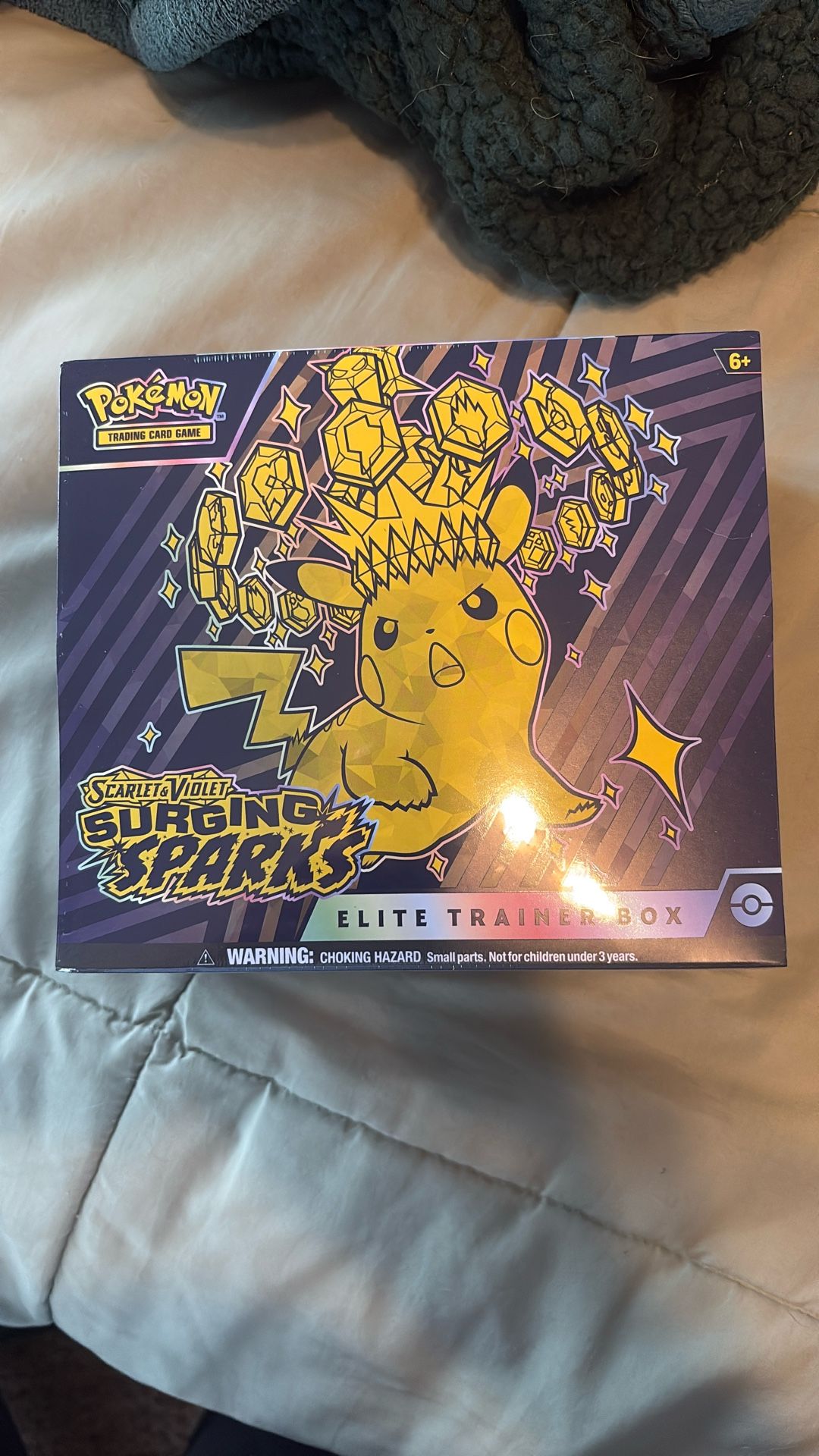 Pokemon TCG Surging Sparks Scarlet & Violet Factory Sealed Elite Trainer Box ETB