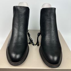 Franco Sato Hyla Black Ankle Booties