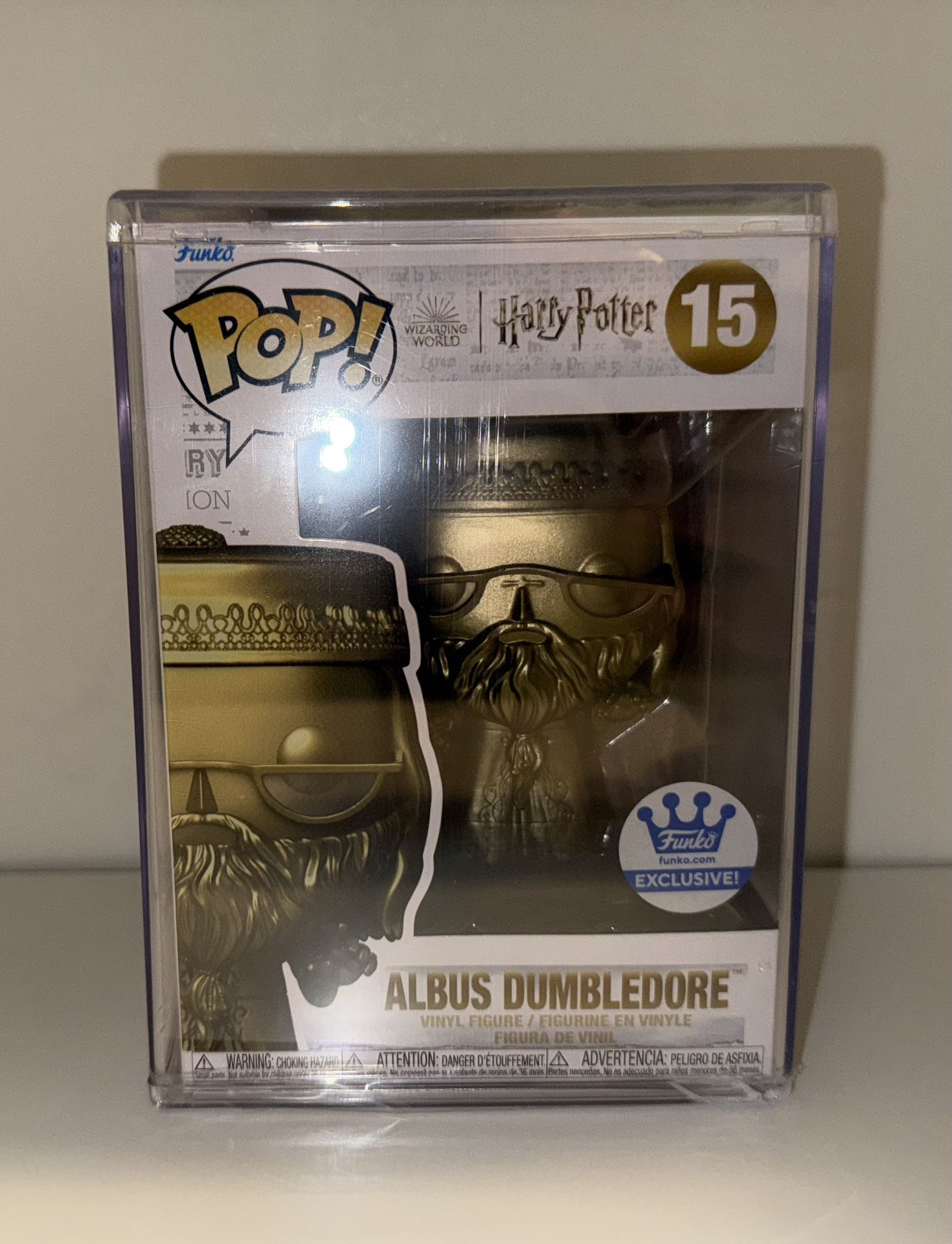 Gold Albus Dumbledore 15 Harry Potter Series Funko Pop