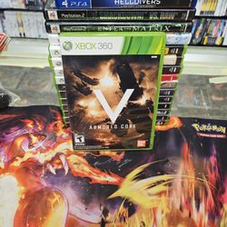 Microsoft Xbox 360 Armored Core V 5 CIB Complete Tested Authentic