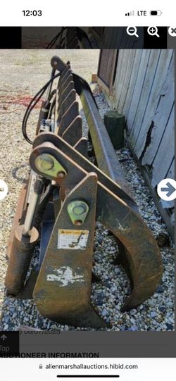 Grapple Bucket 72”